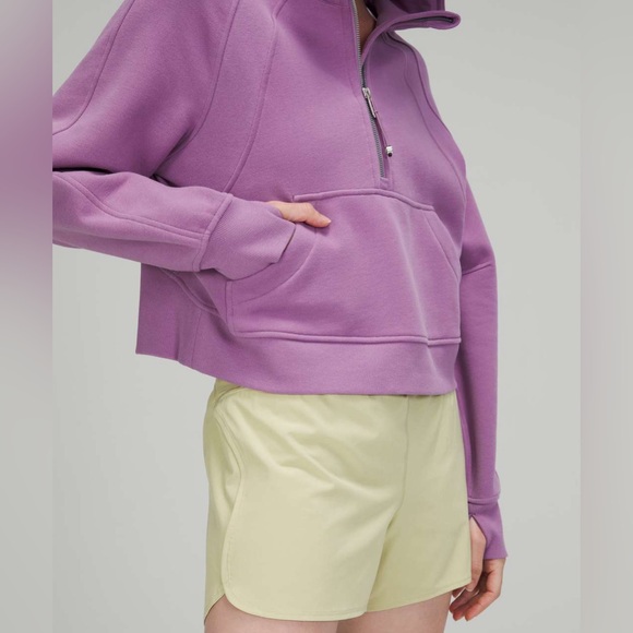 Lululemon Scuba Oversized Half-Zip Hoodie - Wisteria Purple - Picture 5 of 12